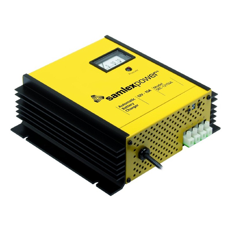 Samlex SEC-1215UL automatic 3-stage battery charger